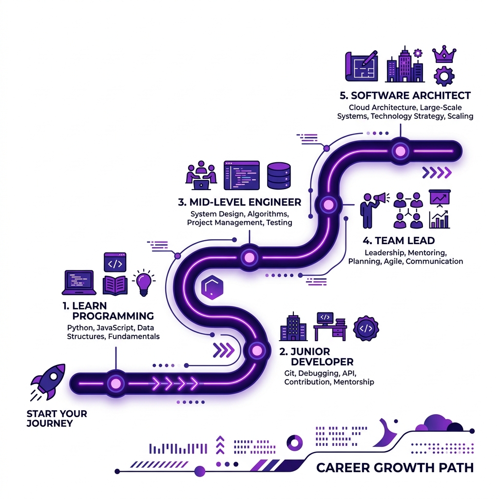 Career Roadmap Illustration